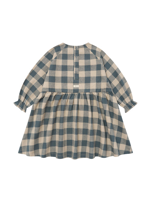 abito gingham fog