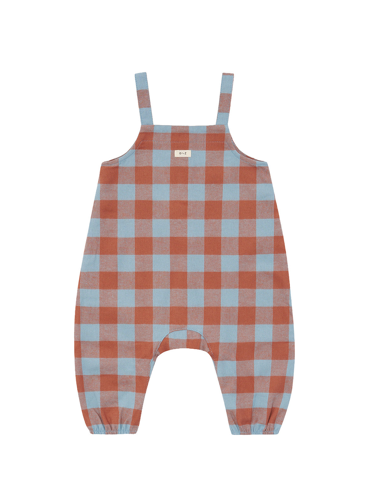 salopette gingham maple