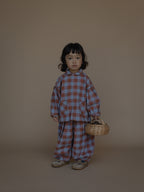 pantalone gingham 2 colori