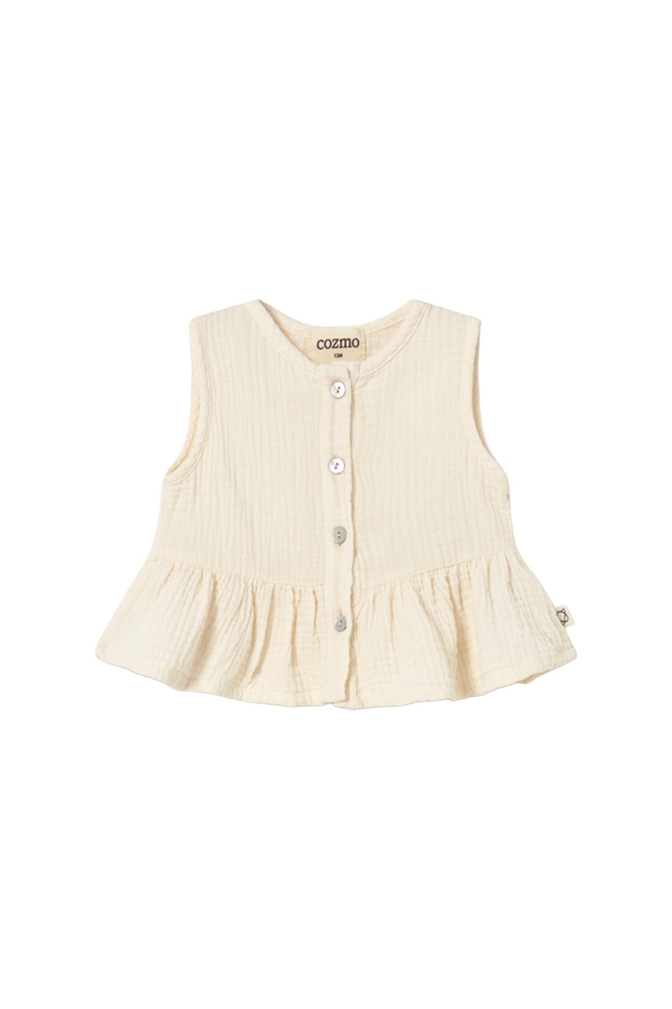 top mussola ivory