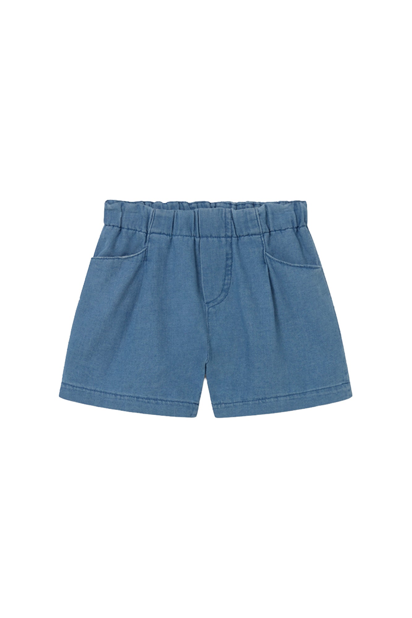 short in mussola denim