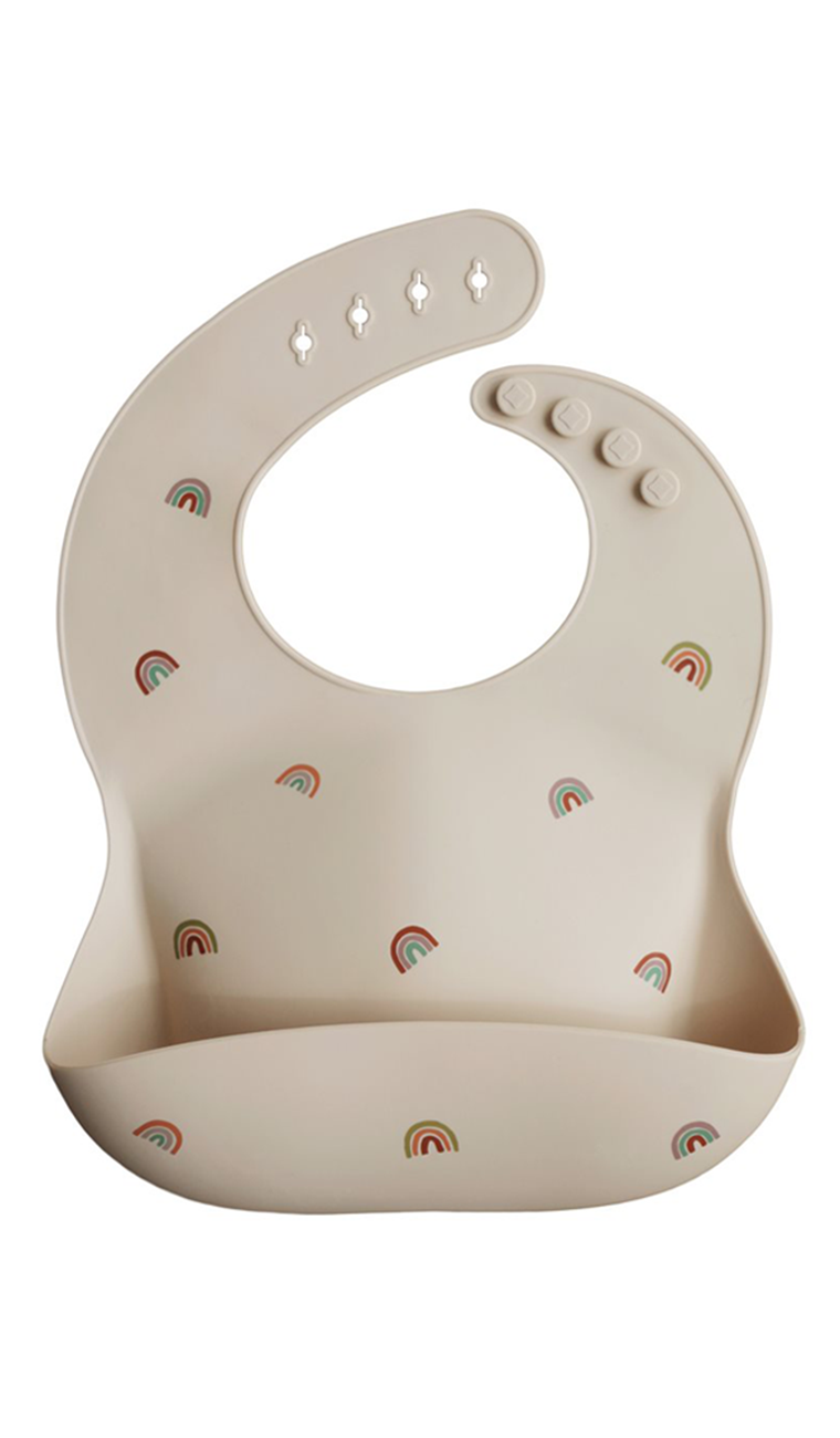 bavaglino silicone arcobaleni