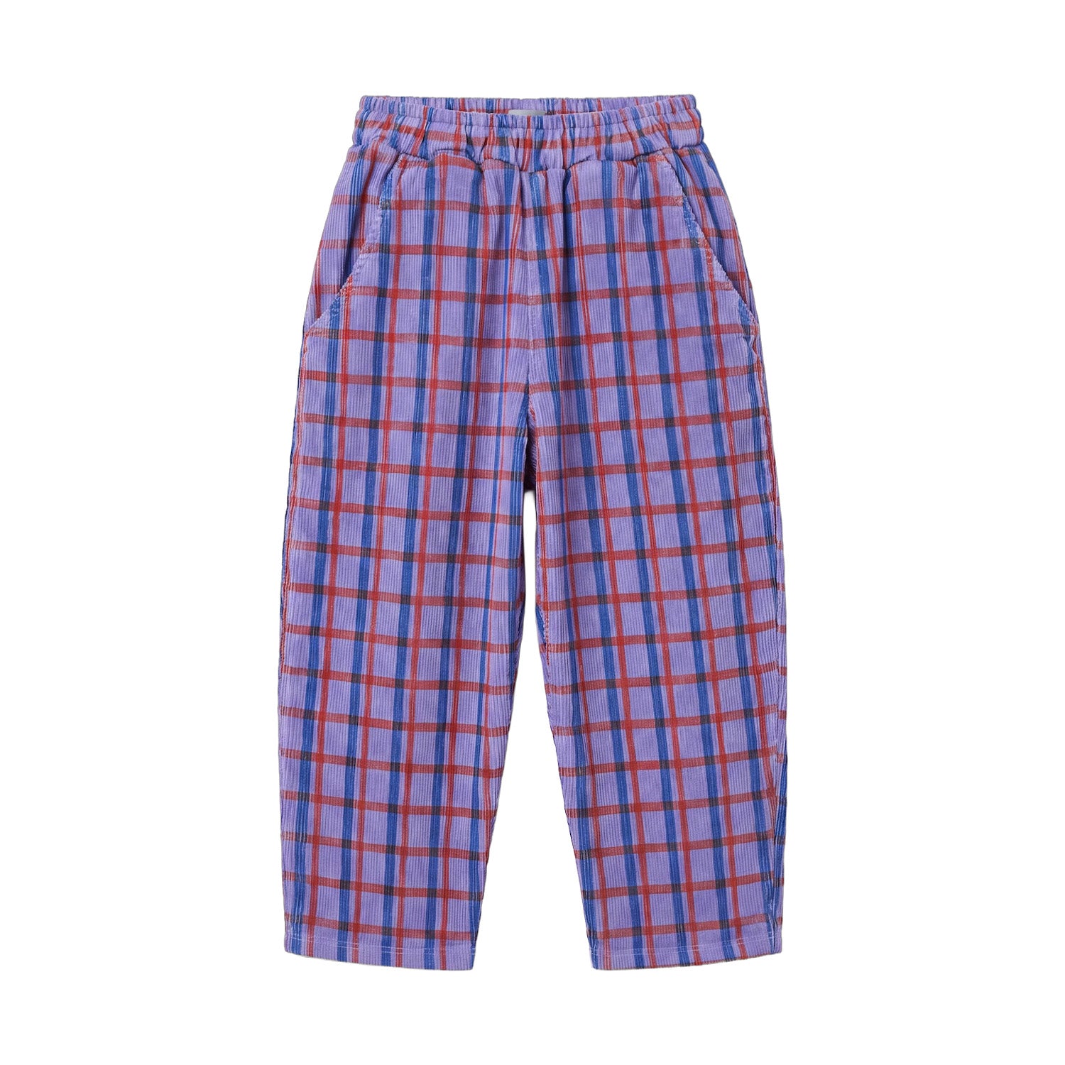 pantalone check due colori