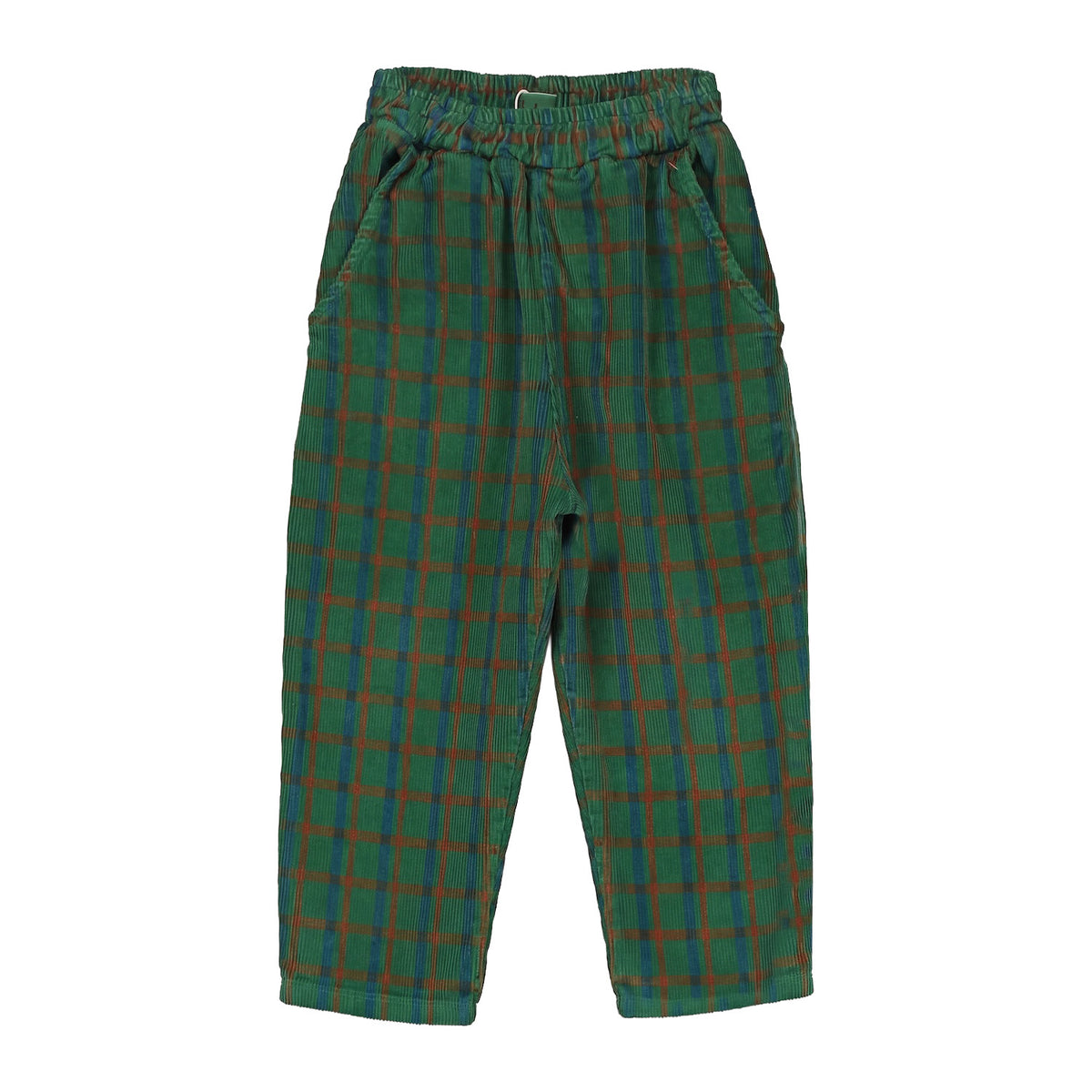 pantalone check due colori