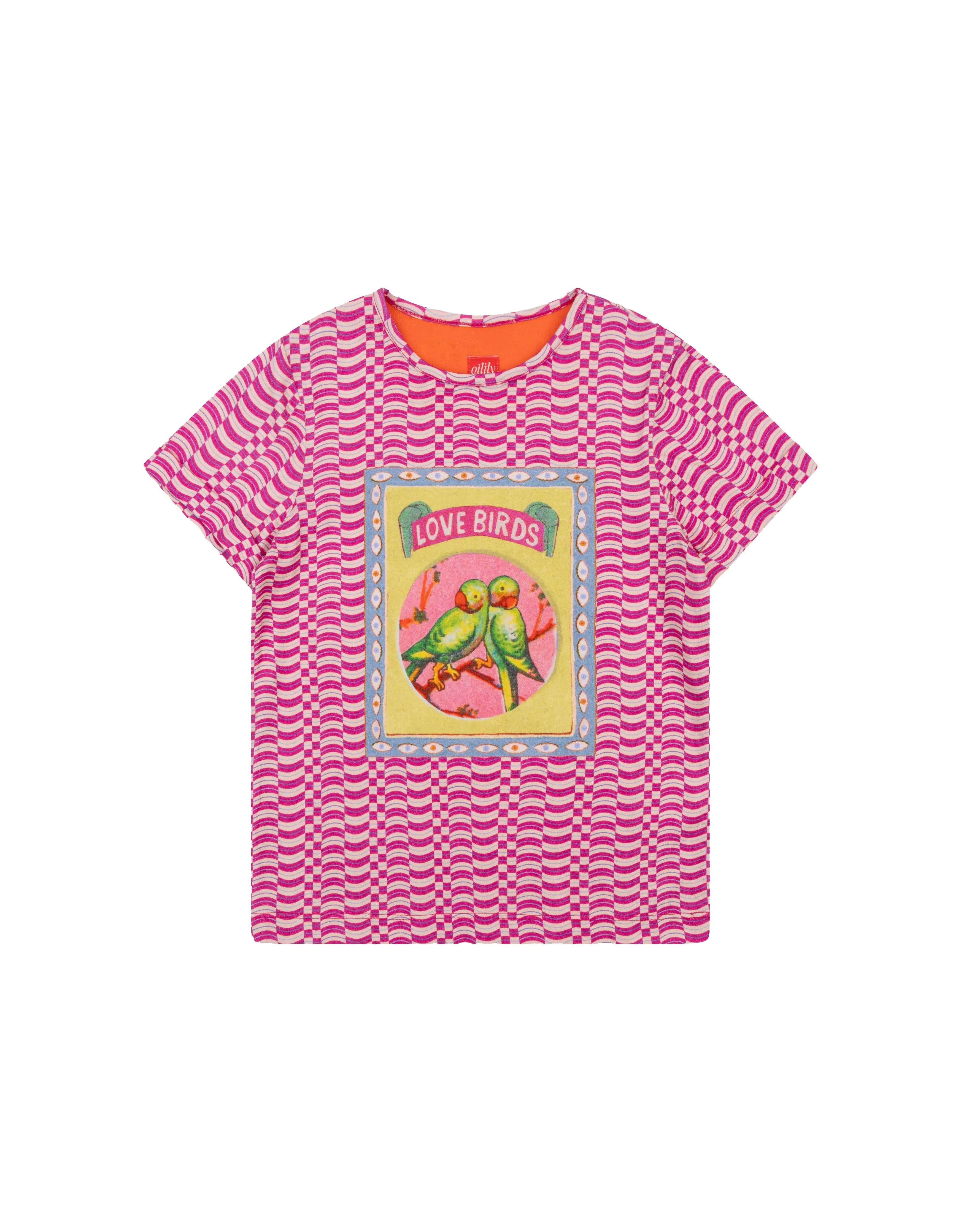 t-shirt pappagalli