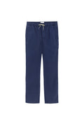 pantalone chino blu