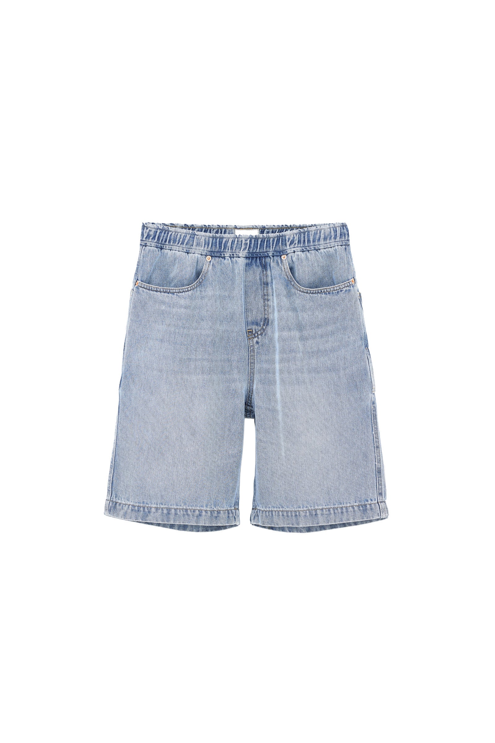 bermuda jeans elasticato