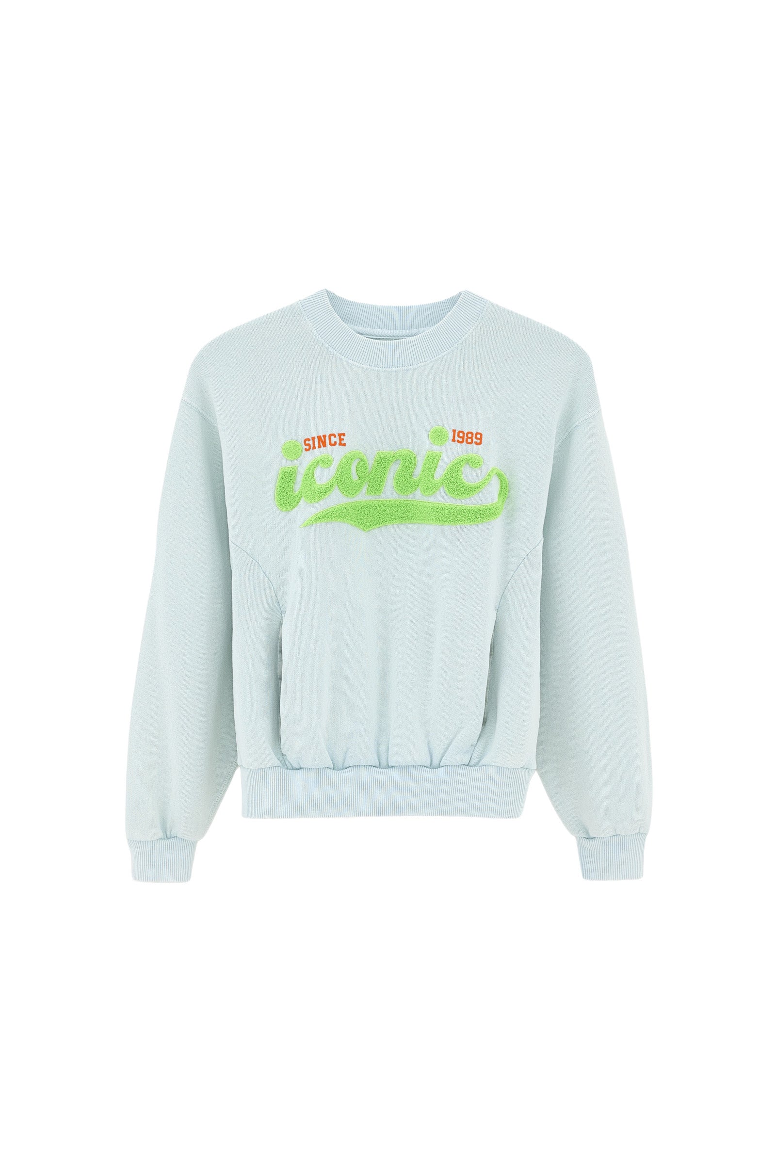 felpa menta iconic