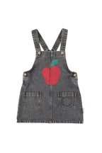 abito salopette in denim