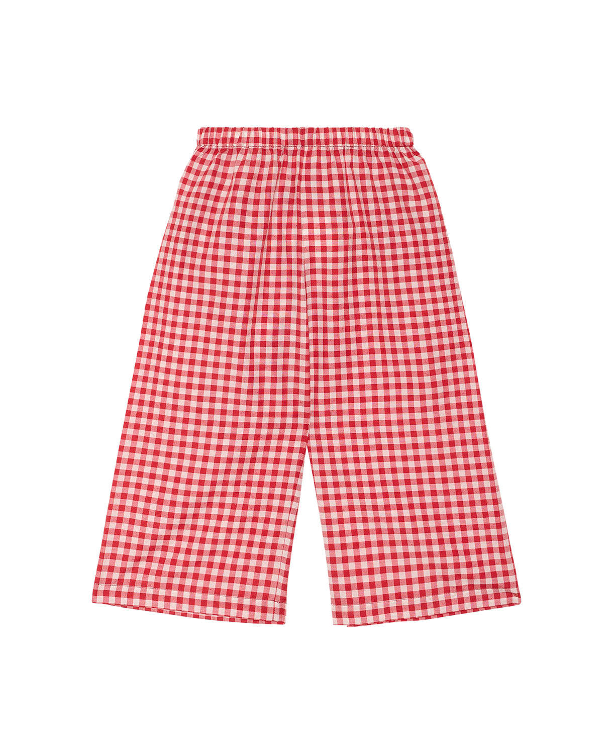 pantalone gingham fragole
