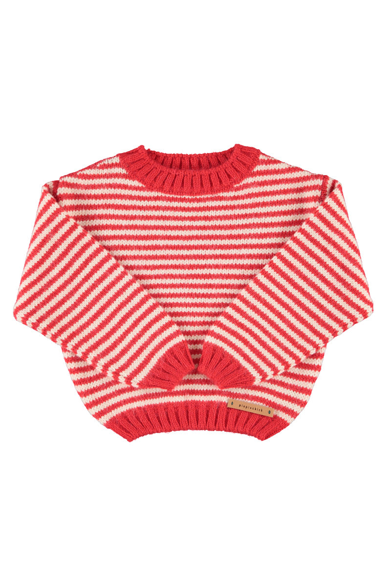 maglia riga rossa