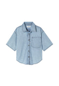 camicia tela jeans leggera