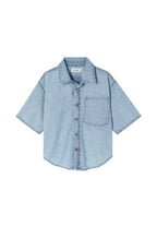 camicia tela jeans leggera