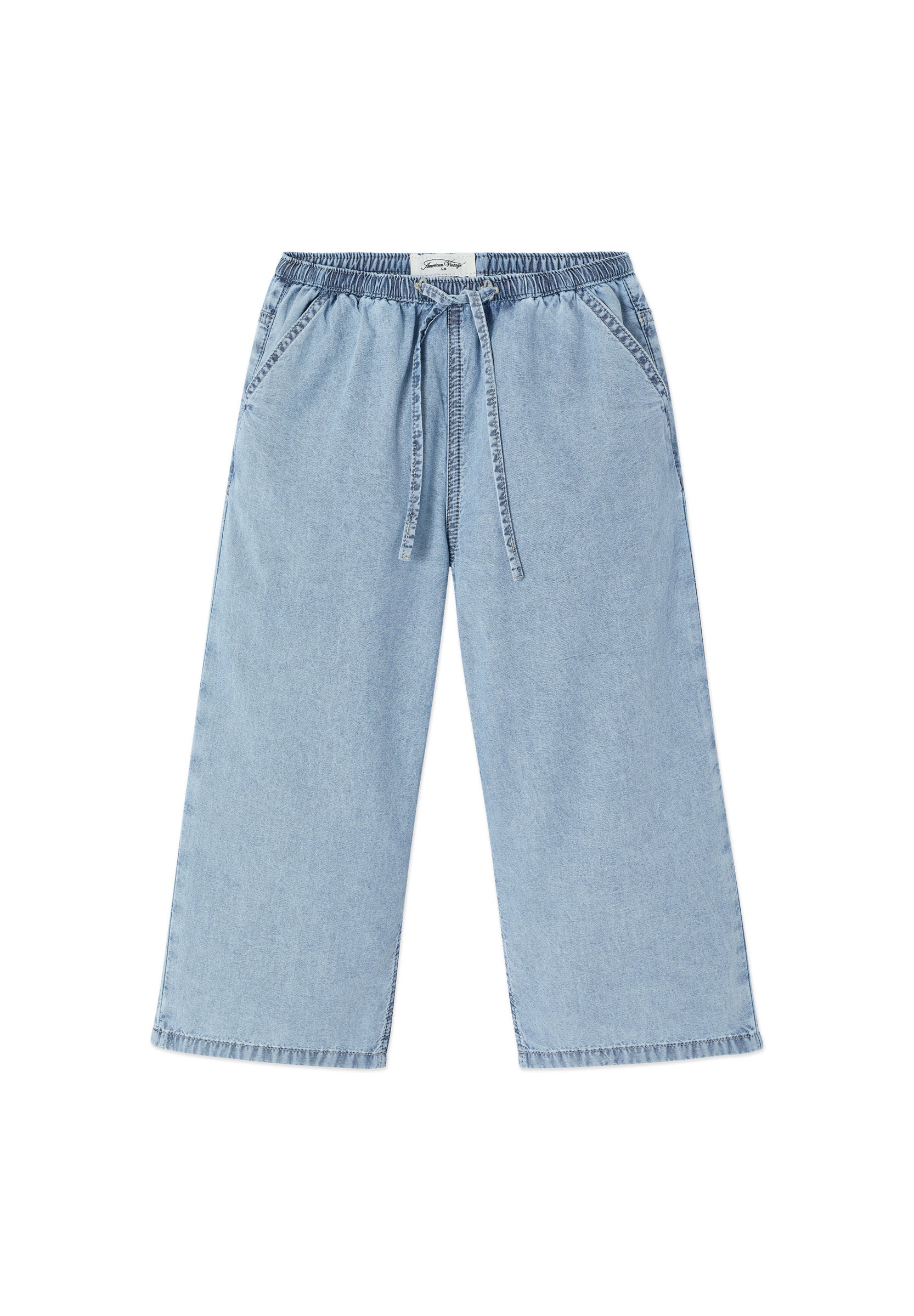 pantalone tela jeans leggero