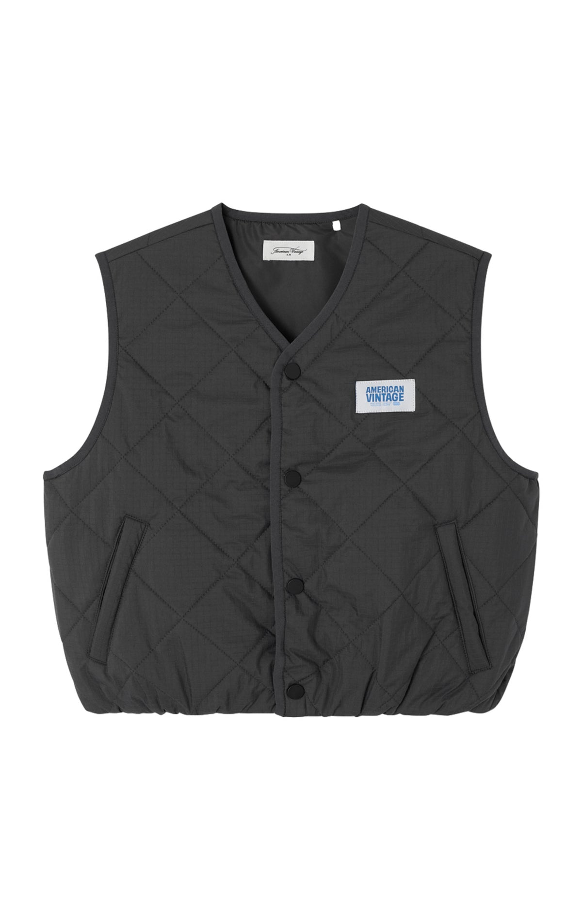 gilet yupi oversized trapuntato