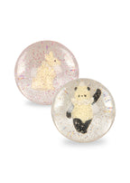 set palline rimbalzine panda e bunny