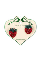 clip fragola perline