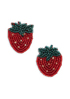 clip fragola perline