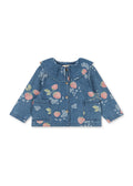 giacca denim fragola