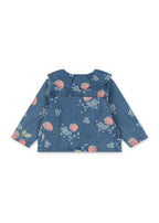 giacca denim fragola