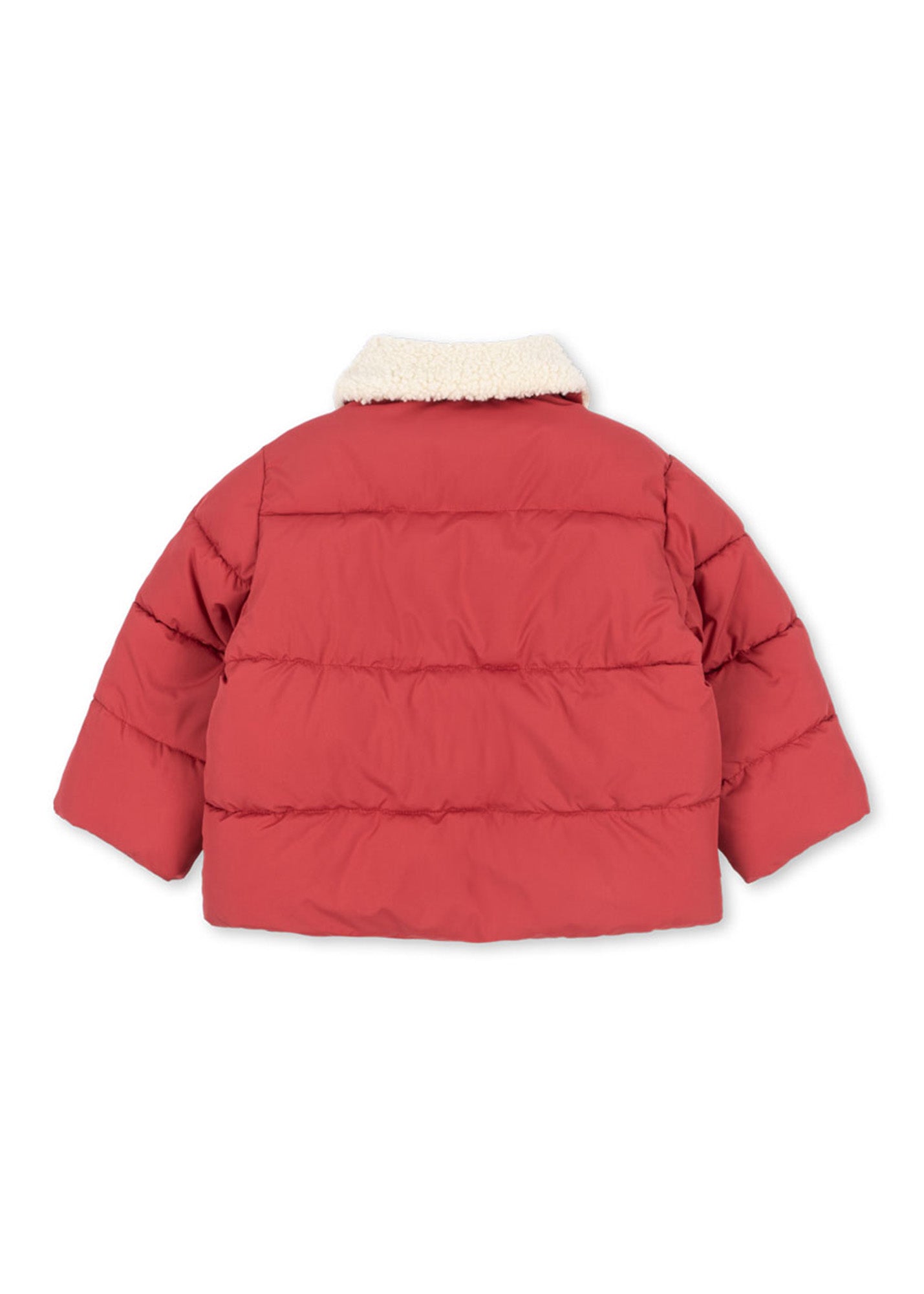 giacca rossa ciliegie alpi