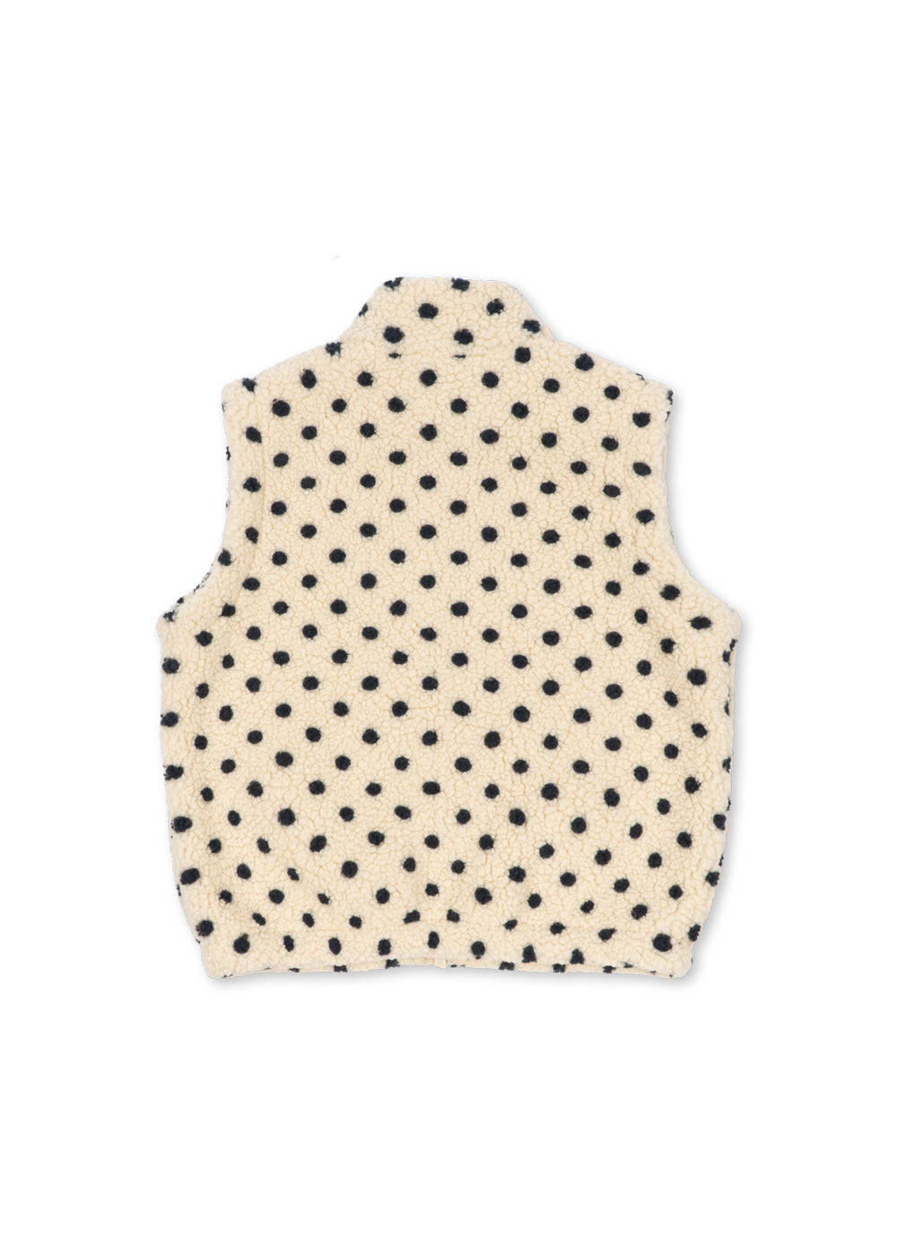 gilet orsetto a pois