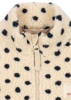 gilet orsetto a pois