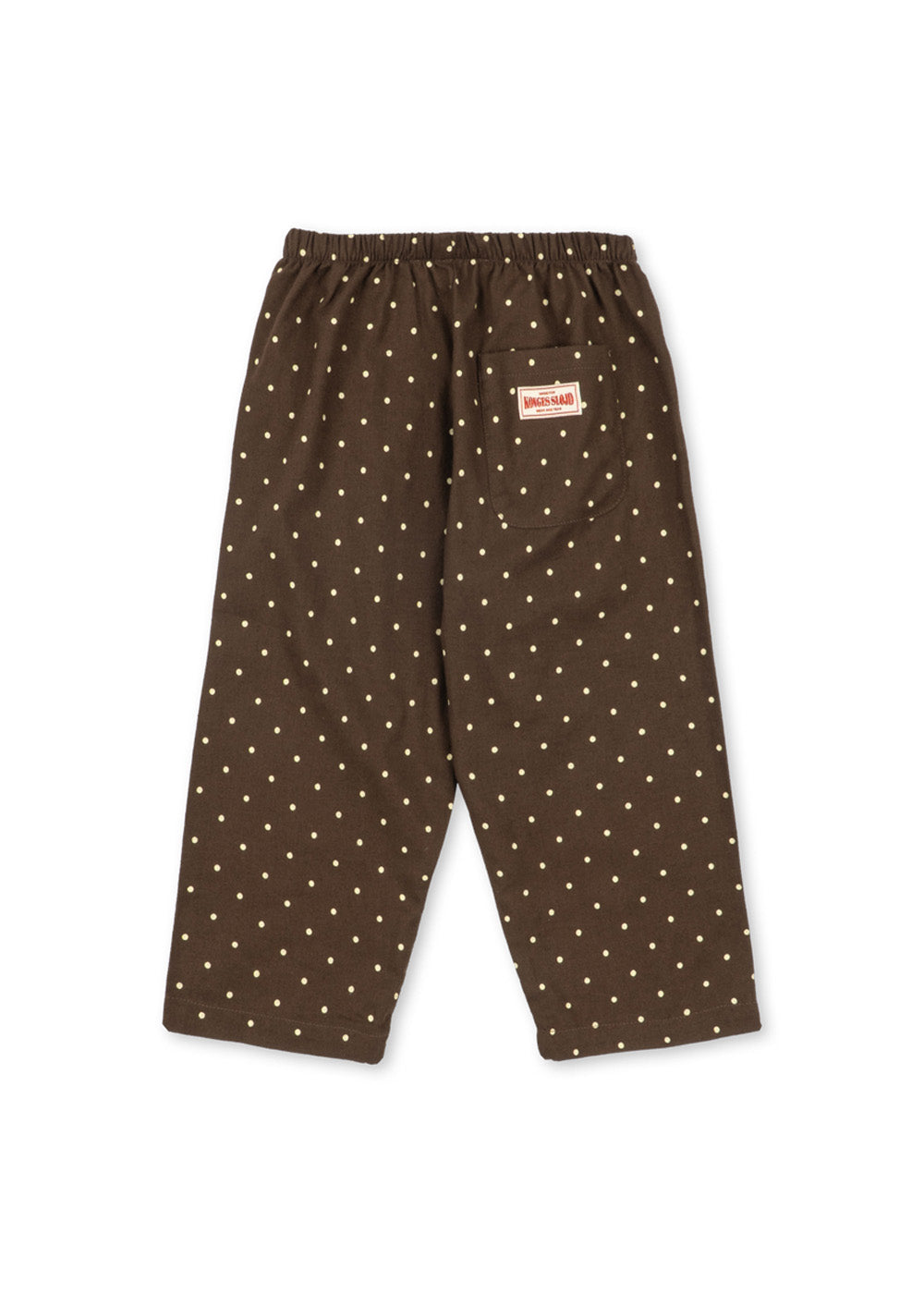 pantalone pois cioccolato