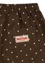 pantalone pois cioccolato