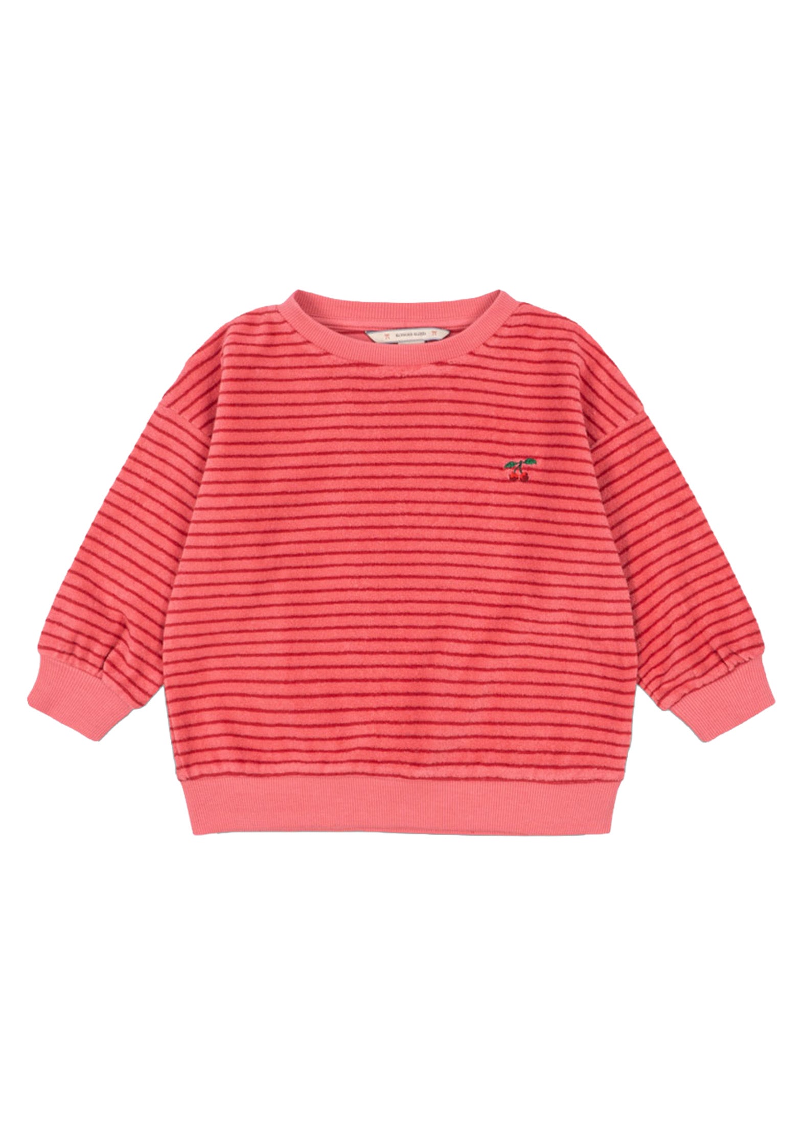felpa riga rosa bordeaux