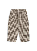 pantalone check caffè