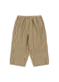 pantalone check avocado