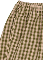 pantalone check avocado