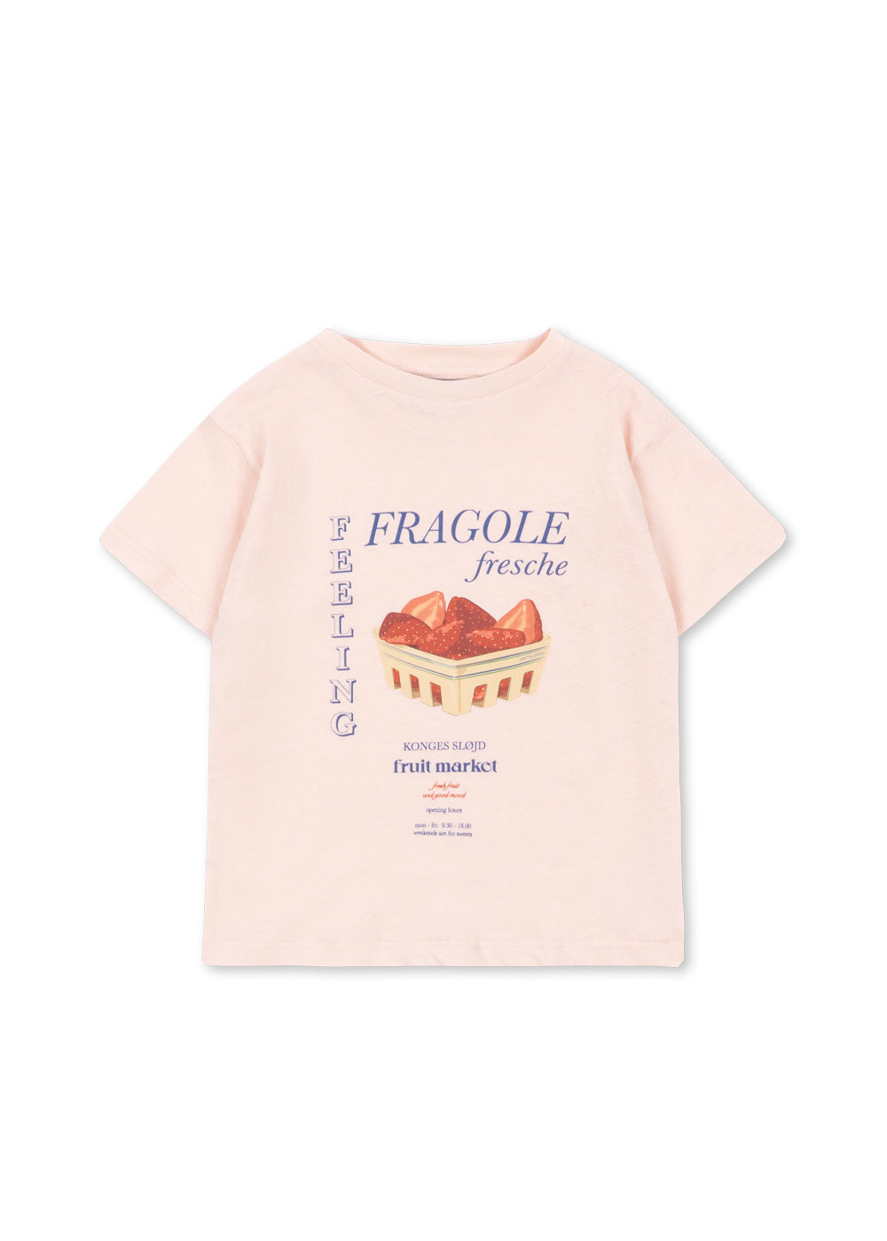 t-shirt fragole fresche